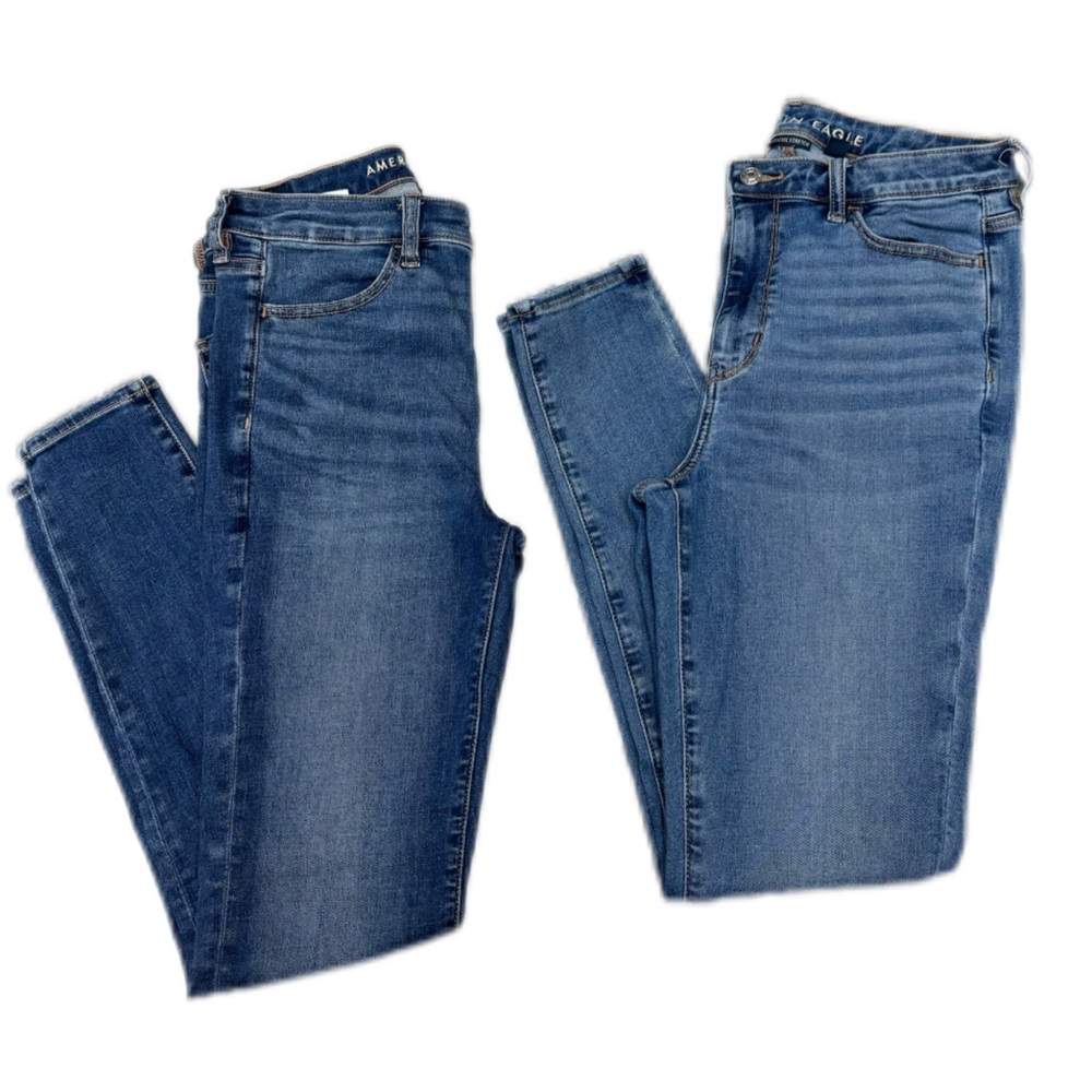 American Eagle Outfitters Dark Blue Skinny Jeans